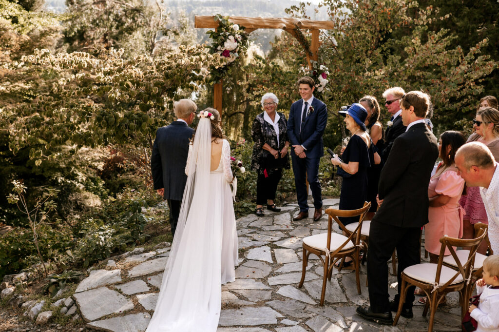 Cecilia Penner Victoria BC Wedding Officiant - Photo by Tulle and Tweed