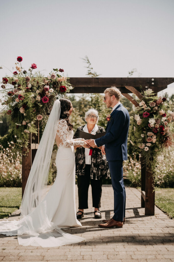 Cecilia Penner Victoria BC Wedding Officiant - Photo by Tulle and Tweed